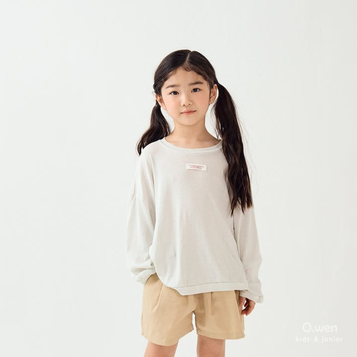 O Wen - Korean Children Fashion - #kidzfashiontrend - Basic C Short - 4