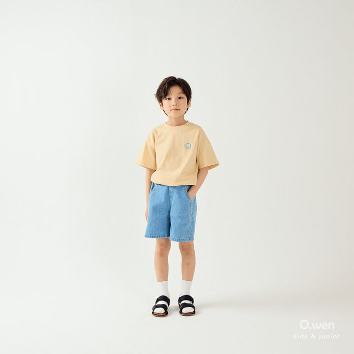 O Wen - Korean Children Fashion - #childofig - Smile Short Sleeve Tee - 10