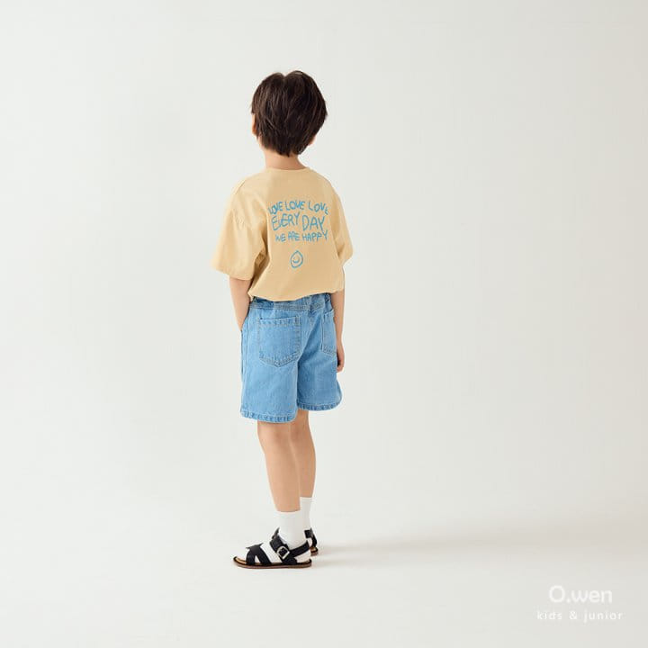 O Wen - Korean Children Fashion - #childofig - Smile Short Sleeve Tee - 11