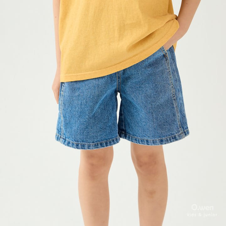 O Wen - Korean Children Fashion - #childofig - Nice Denim Shorts