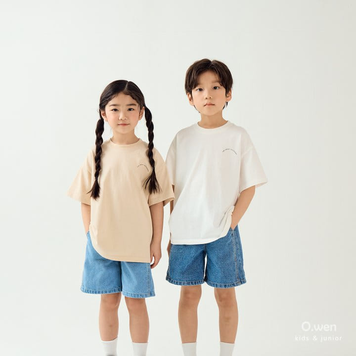 O Wen - Korean Children Fashion - #childofig - Nice Denim Shorts - 2