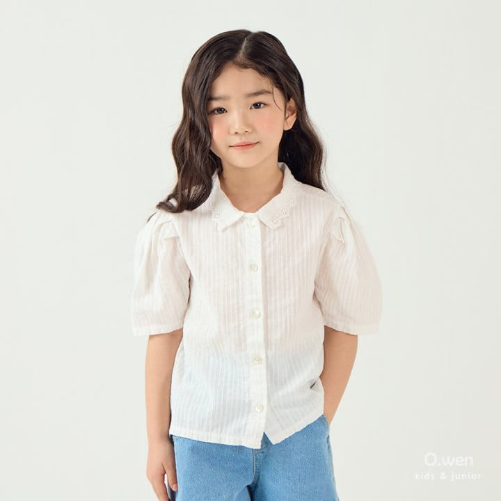 O Wen - Korean Children Fashion - #childofig - Sharon Lace Blouse