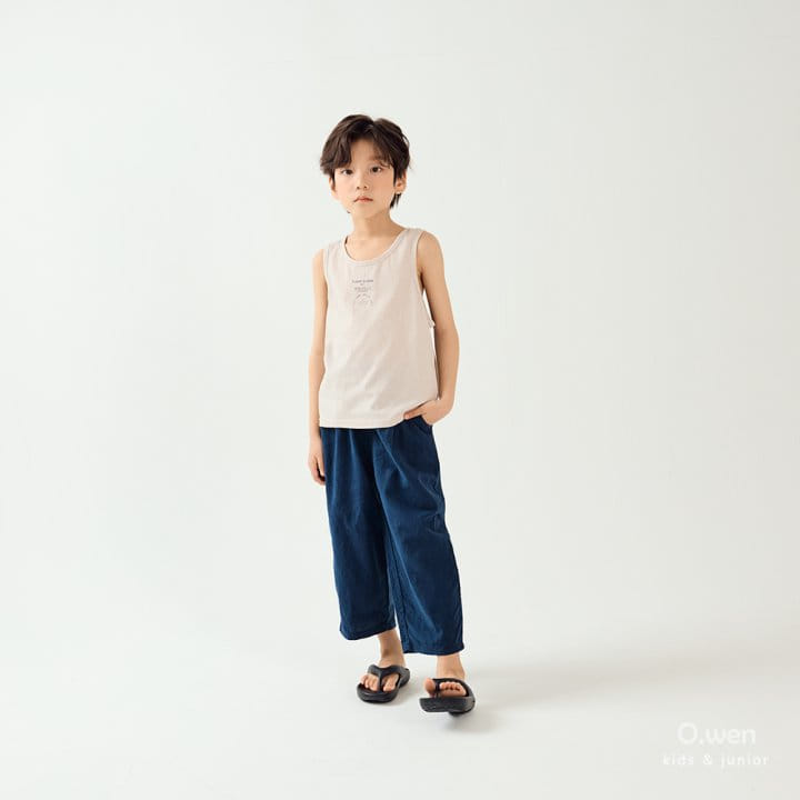 O Wen - Korean Children Fashion - #childofig - Day Slit Sleeveless Tee - 5