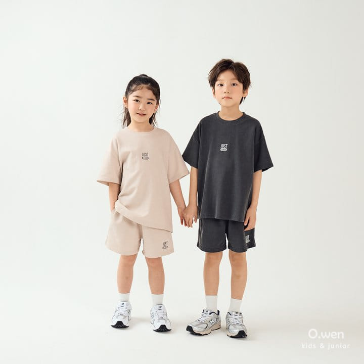 O Wen - Korean Children Fashion - #childofig - Just Pigment Short Sleeve Tee - 4