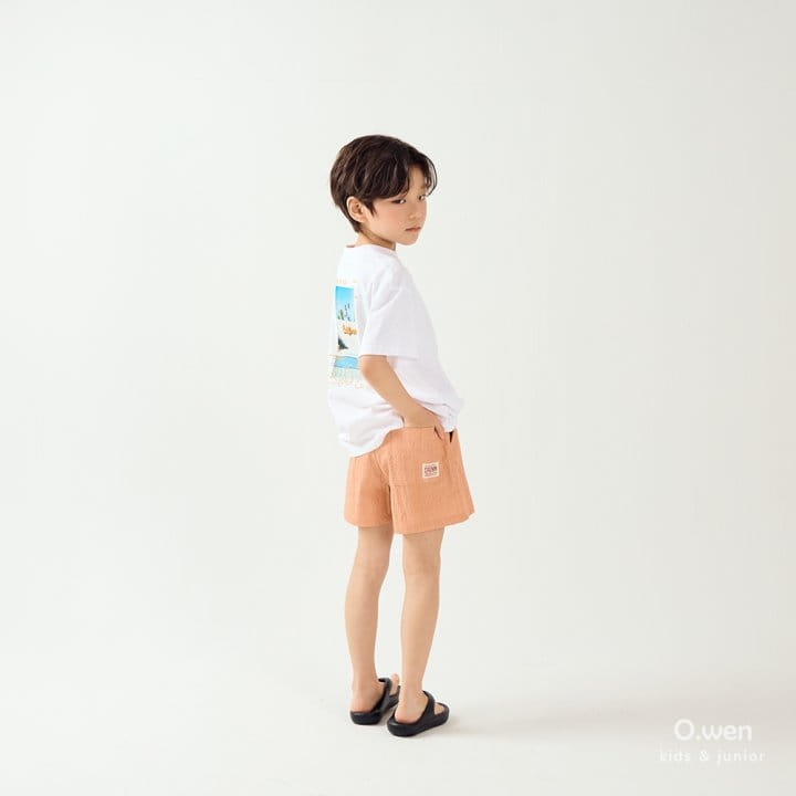 O Wen - Korean Children Fashion - #childrensboutique - Crown Pigment Shorts