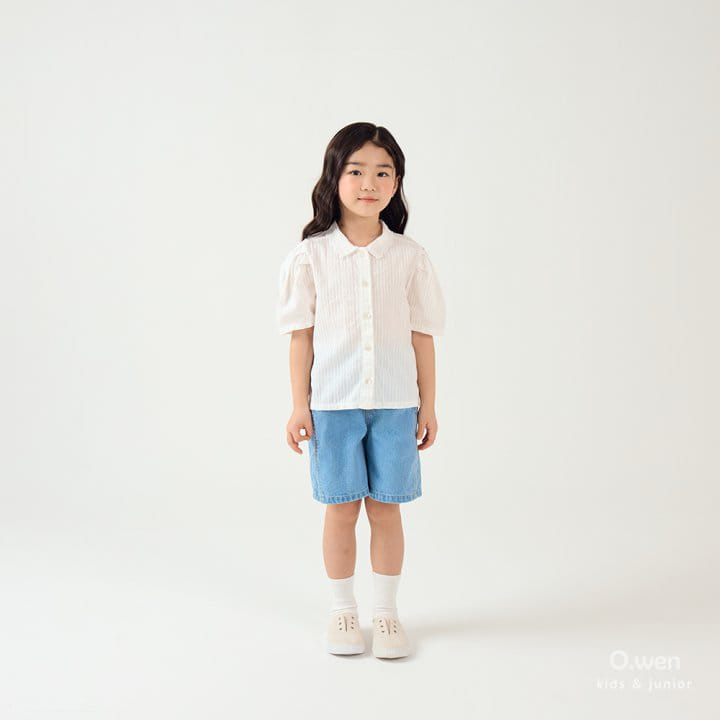O Wen - Korean Children Fashion - #childrensboutique - Sharon Lace Blouse - 2