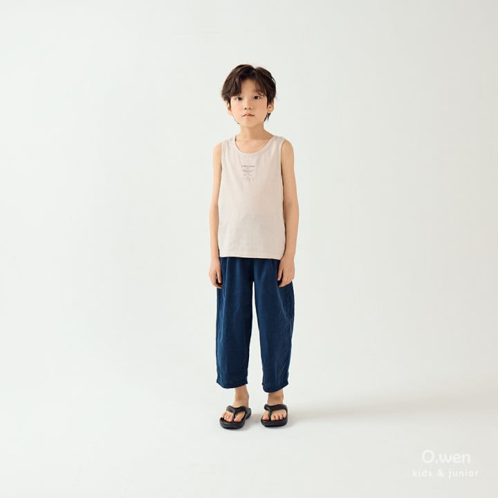O Wen - Korean Children Fashion - #childrensboutique - Day Slit Sleeveless Tee - 6