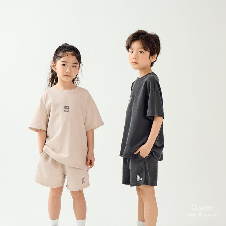 O Wen - Korean Children Fashion - #designkidswear - Just Pigment Short Sleeve Tee - 5