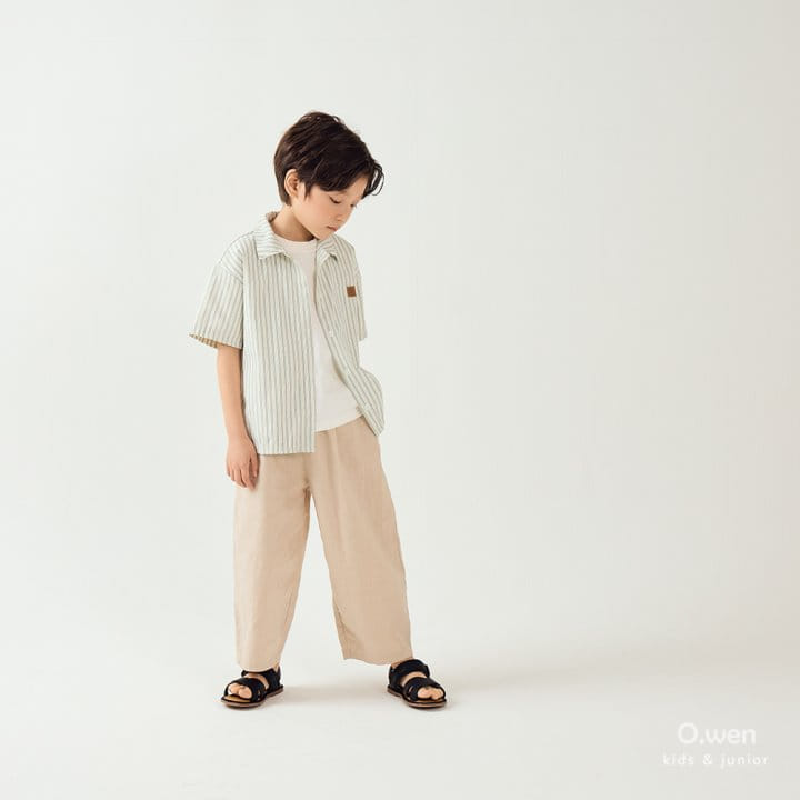 O Wen - Korean Children Fashion - #designkidswear - Summer Linen Pants - 9