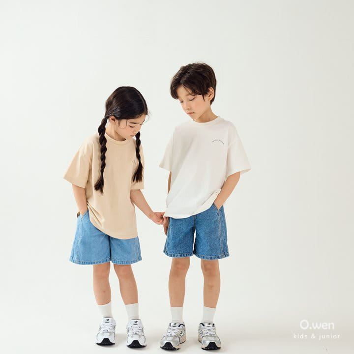 O Wen - Korean Children Fashion - #designkidswear - High Pigment Short Sleeve Tee - 5