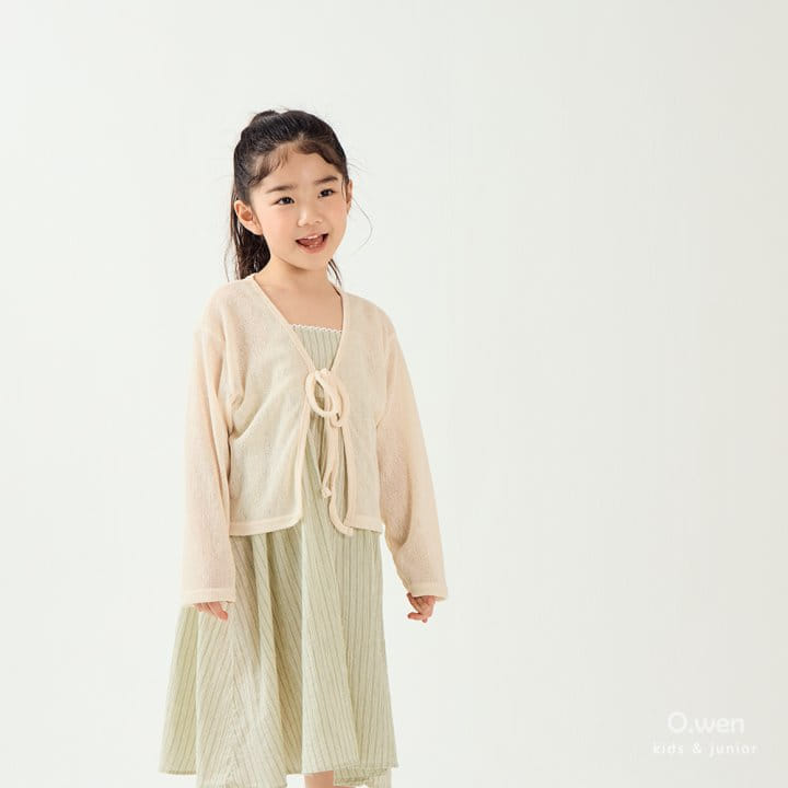O Wen - Korean Children Fashion - #designkidswear - Summer Ruff Cardigan - 2