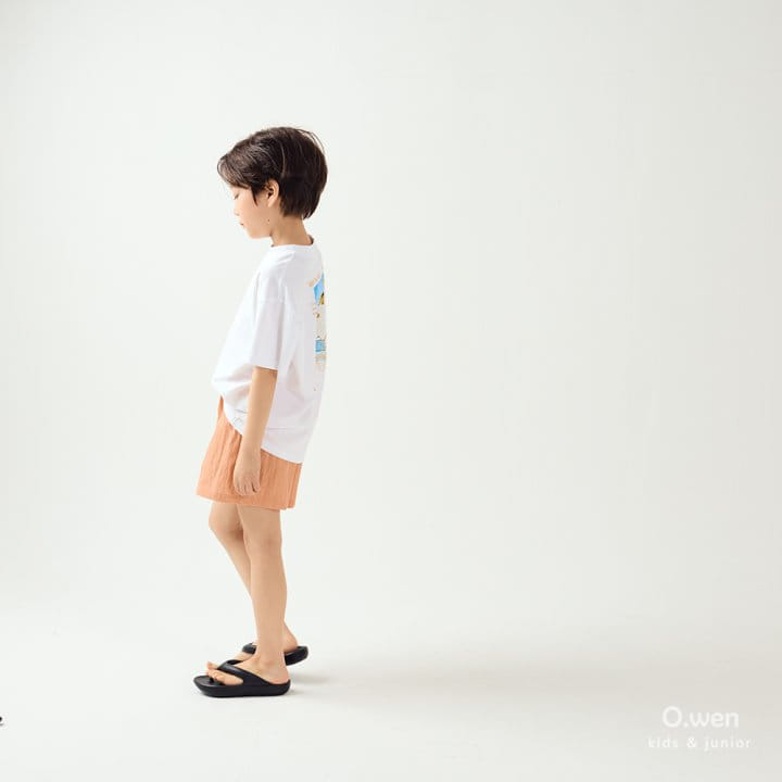 O Wen - Korean Children Fashion - #discoveringself - Crown Pigment Shorts - 3