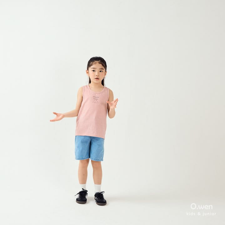 O Wen - Korean Children Fashion - #discoveringself - Day Slit Sleeveless Tee - 8