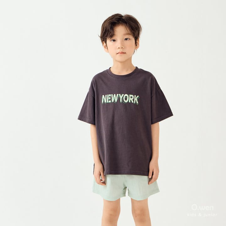 O Wen - Korean Children Fashion - #fashionkids - New York Short Sleeve Tee - 8