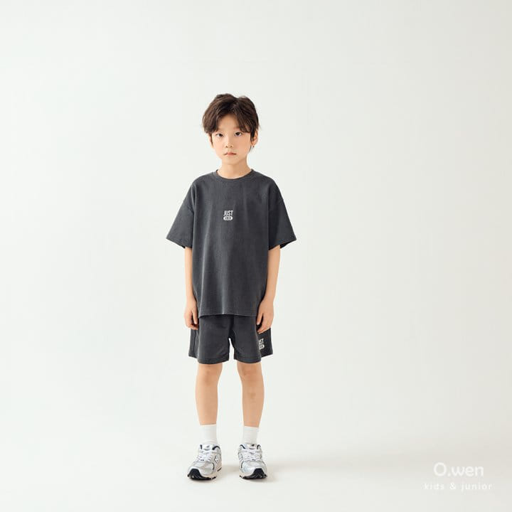 O Wen - Korean Children Fashion - #fashionkids - Just Pigment Short Sleeve Tee - 7