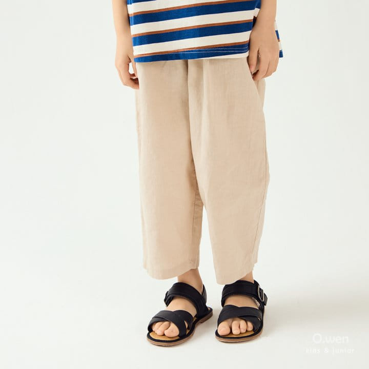 O Wen - Korean Children Fashion - #fashionkids - Summer Linen Pants - 11