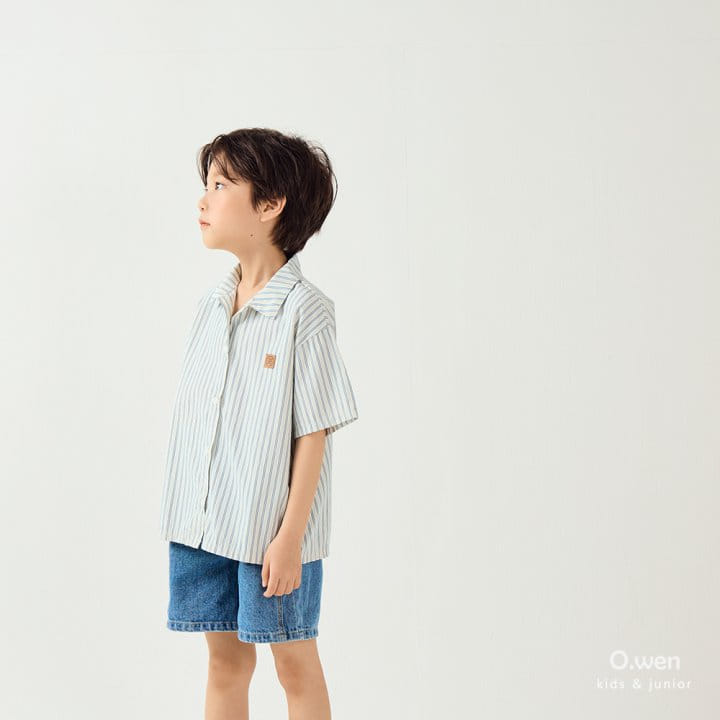 O Wen - Korean Children Fashion - #fashionkids - Nice Denim Shorts - 6