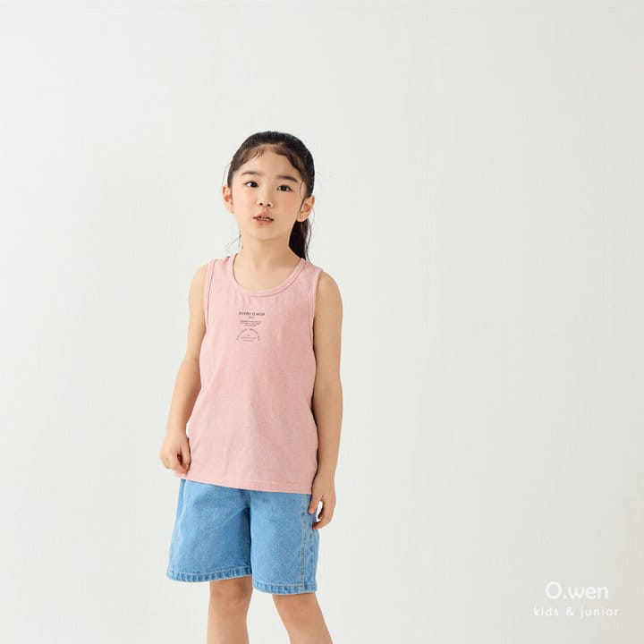 O Wen - Korean Children Fashion - #fashionkids - Day Slit Sleeveless Tee - 9
