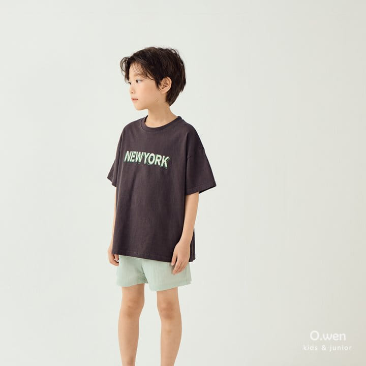 O Wen - Korean Children Fashion - #kidsstore - New York Short Sleeve Tee - 10