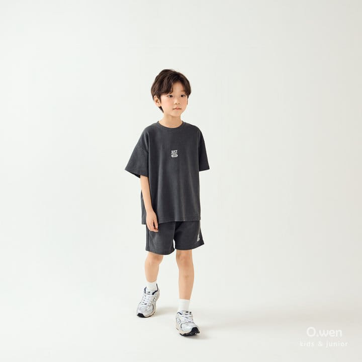 O Wen - Korean Children Fashion - #kidsstore - Just Pigment Short Sleeve Tee - 9