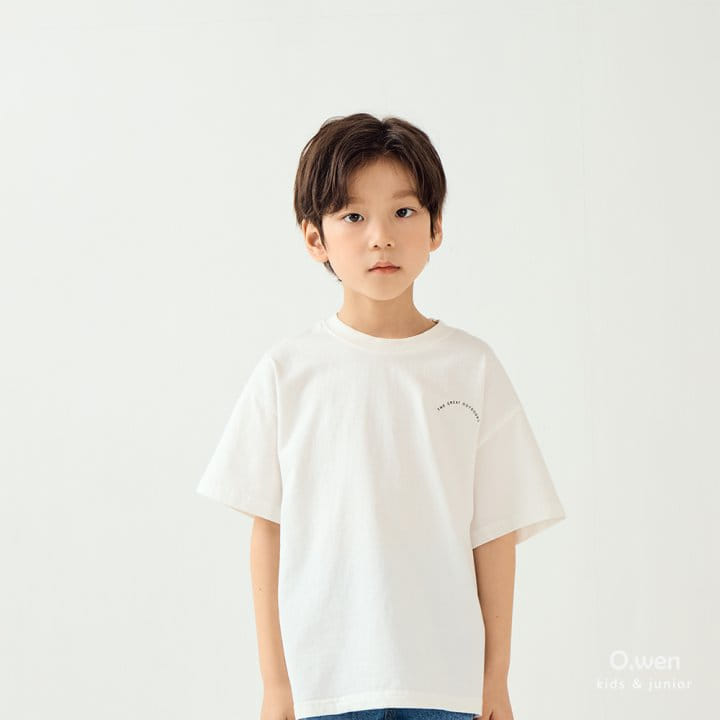 O Wen - Korean Children Fashion - #kidsstore - High Pigment Short Sleeve Tee - 9