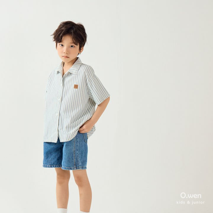 O Wen - Korean Children Fashion - #kidsstore - Nice Denim Shorts - 8