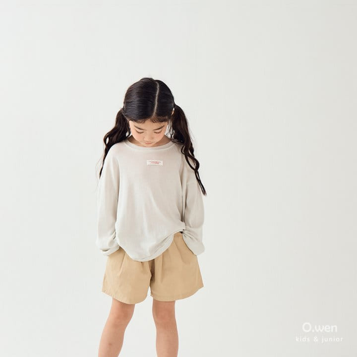 O Wen - Korean Children Fashion - #kidsstore - Basic C Short - 2