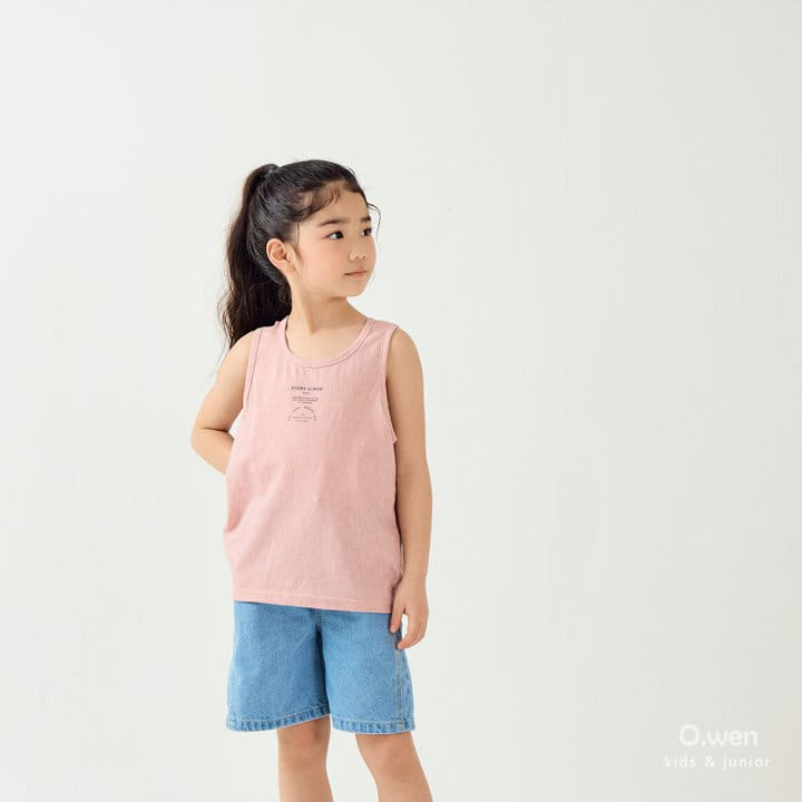 O Wen - Korean Children Fashion - #kidsstore - Day Slit Sleeveless Tee - 11