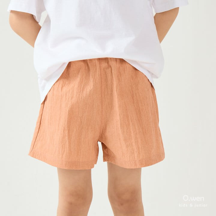 O Wen - Korean Children Fashion - #kidzfashiontrend - Crown Pigment Shorts - 7