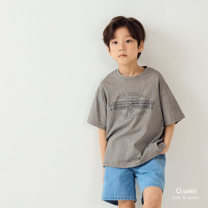 O Wen - Korean Children Fashion - #kidzfashiontrend - Pigment Vintage Short Sleeve Tee - 2