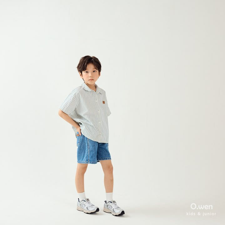 O Wen - Korean Children Fashion - #kidzfashiontrend - Nice Denim Shorts - 9