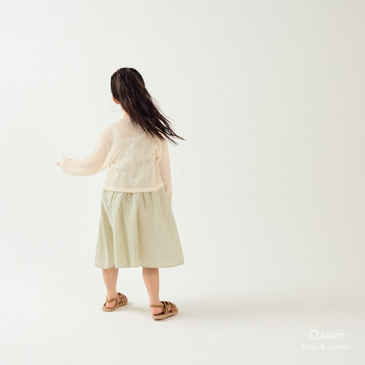 O Wen - Korean Children Fashion - #kidzfashiontrend - Summer Ruff Cardigan - 7