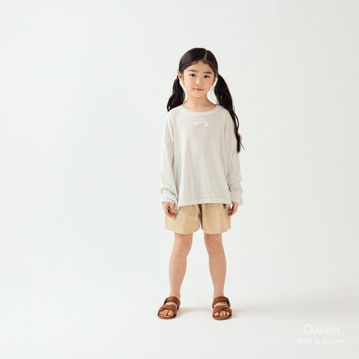 O Wen - Korean Children Fashion - #kidzfashiontrend - Basic C Short - 3