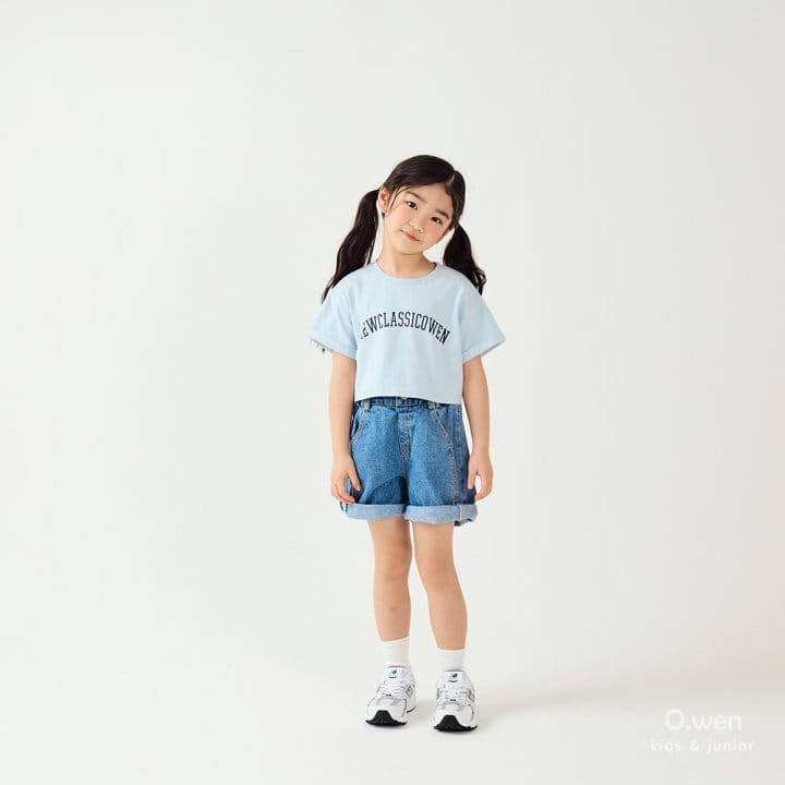 O Wen - Korean Children Fashion - #kidzfashiontrend - New Classic Crop Short Sleeve Tee - 2