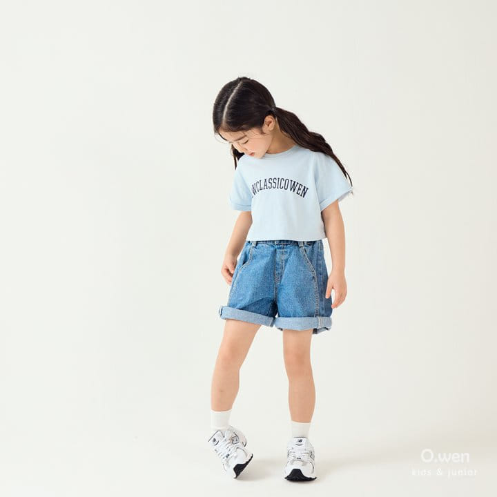 O Wen - Korean Children Fashion - #Kfashion4kids - New Classic Crop Short Sleeve Tee - 4