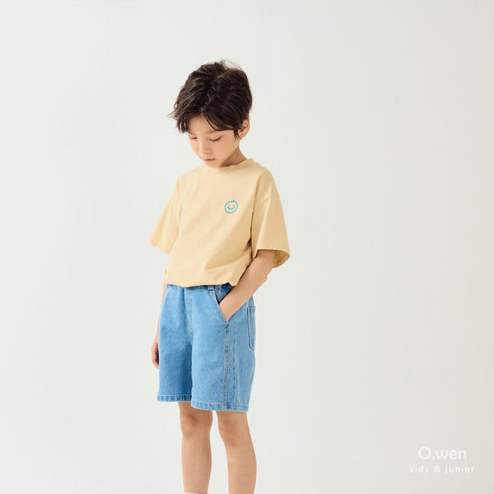 O Wen - Korean Children Fashion - #magicofchildhood - Smile Short Sleeve Tee - 7
