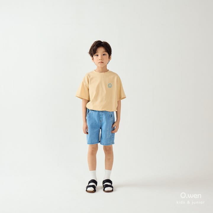 O Wen - Korean Children Fashion - #minifashionista - Smile Short Sleeve Tee - 8