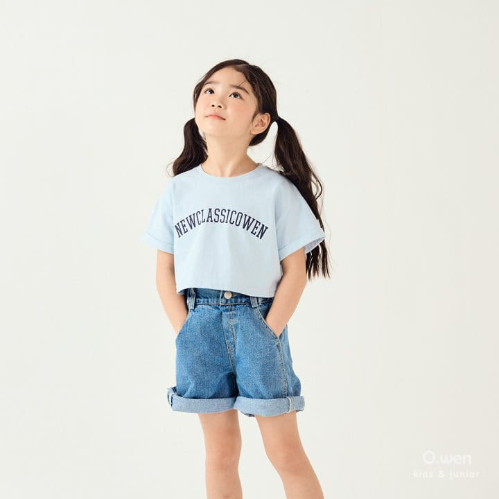 O Wen - Korean Children Fashion - #minifashionista - New Classic Crop Short Sleeve Tee - 6