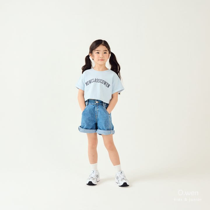 O Wen - Korean Children Fashion - #prettylittlegirls - New Classic Crop Short Sleeve Tee - 7