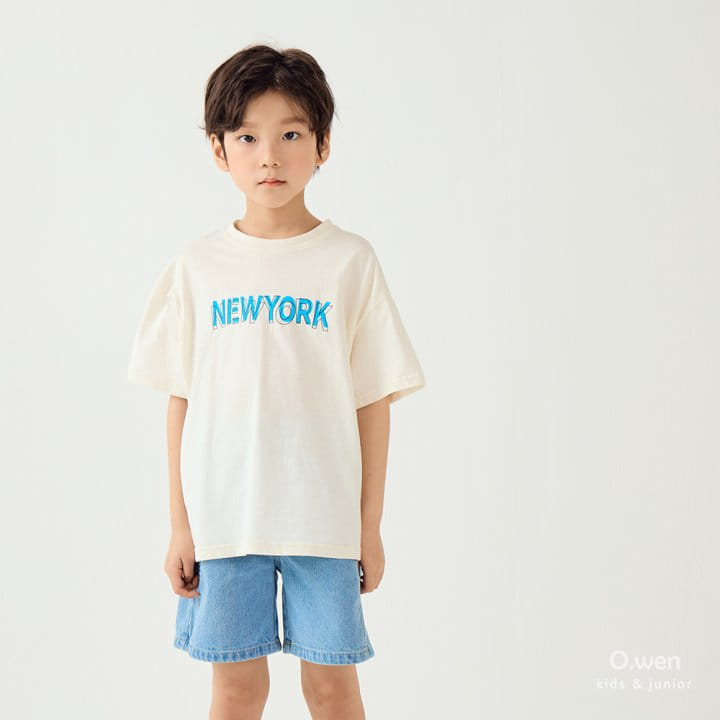 O Wen - Korean Children Fashion - #todddlerfashion - New York Short Sleeve Tee