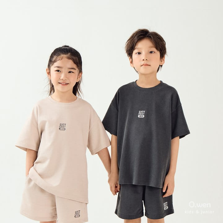 O Wen - Korean Children Fashion - #toddlerclothing - Just Pigment Short Sleeve Tee