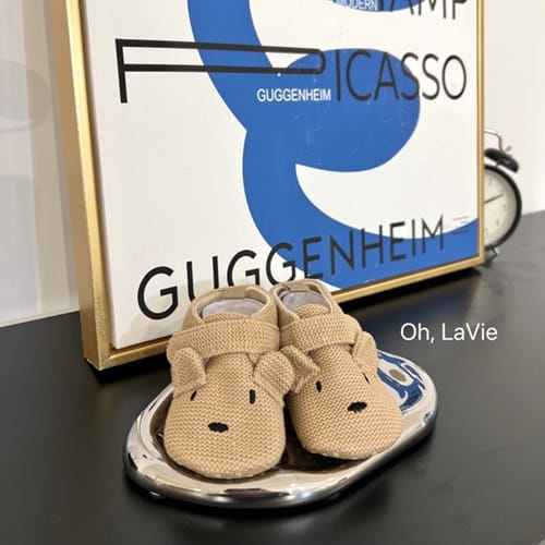 Oh-lavie - Korean Baby Fashion - #smilingbaby - Bear Velcro Shoes
