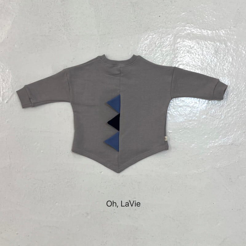 Oh lavie - Korean Children Fashion - #childofig - Stegosaurus Sweatshirt - 5