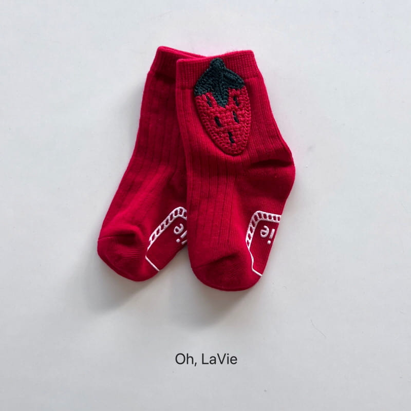 Oh lavie - Korean Children Fashion - #childofig - Fruit Socks - 8