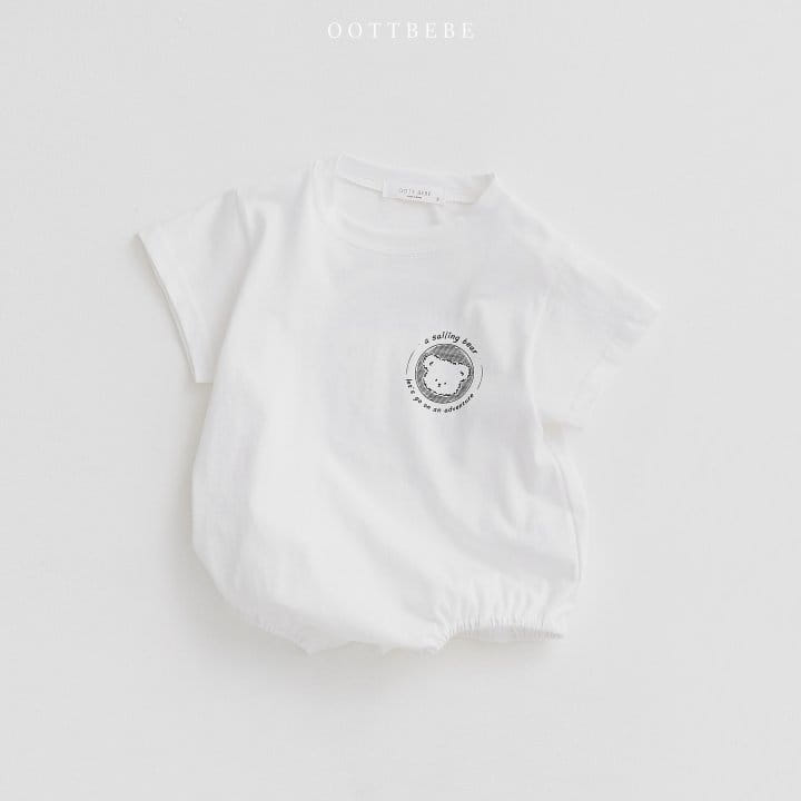 Oott Bebe - Korean Baby Fashion - #babyboutiqueclothing - Sailing Body Suit - 2