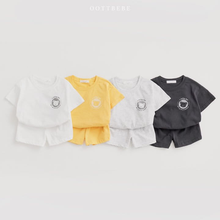 Oott Bebe - Korean Baby Fashion - #babyboutiqueclothing - Sailing Top Bottom Set