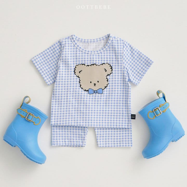 Oott Bebe - Korean Children Fashion - #designkidswear - Oott Check Easy Wear - 8