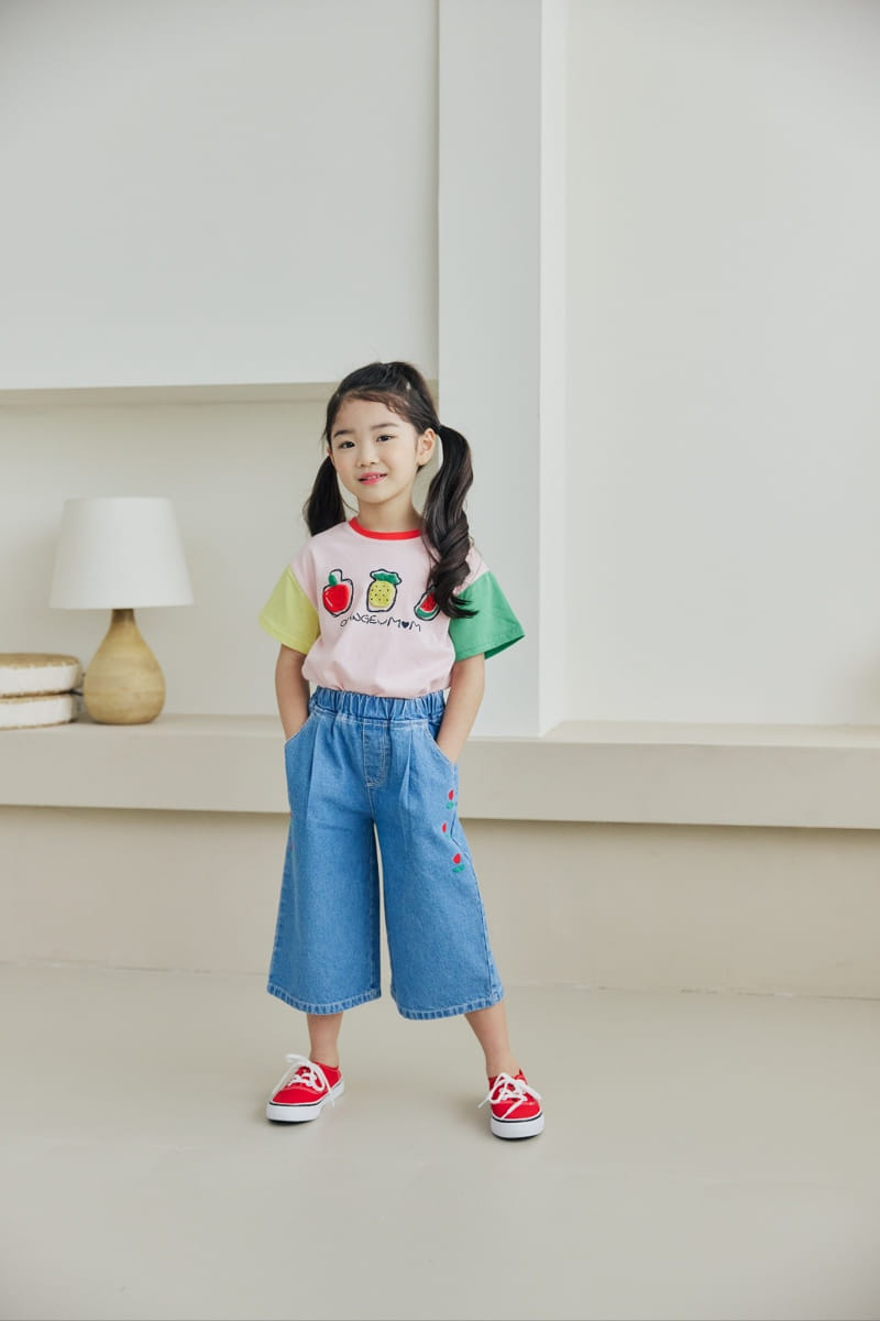 Orange Mom - Korean Children Fashion - #Kfashion4kids - Tulip Wide Pants - 9
