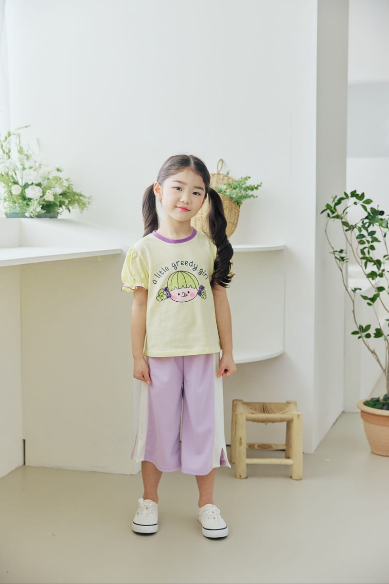Orange Mom - Korean Children Fashion - #kidzfashiontrend - Color Wide Pants - 4