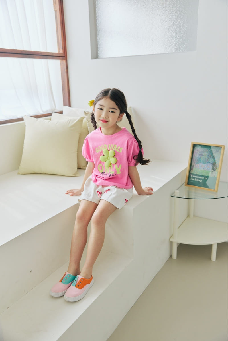 Orange Mom - Korean Children Fashion - #Kfashion4kids - Balloon Flower Shirt - 6